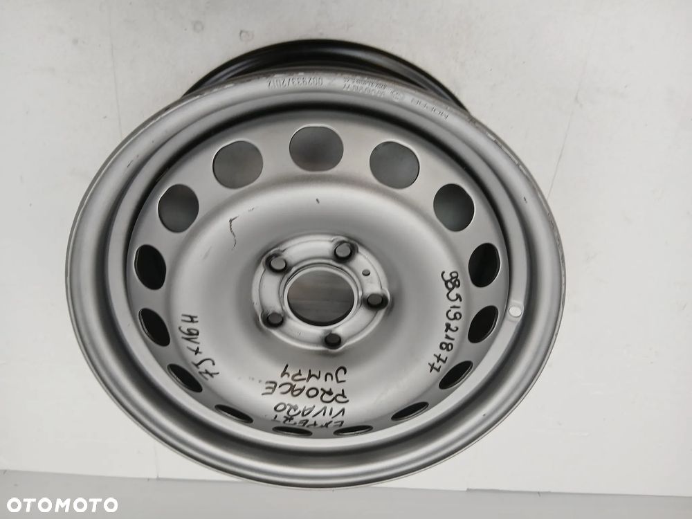 Felga stalowa Jumpy Expert Scudo Proace 7Jx16H2 5X108 - 2