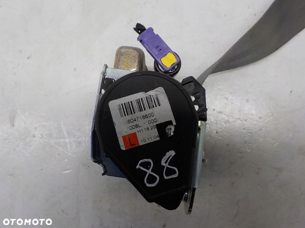 AUDI A4 B6 PAS BEZPIECZEŃSTWA NAPINACZ LEWY PRZÓD 604718600 - 8