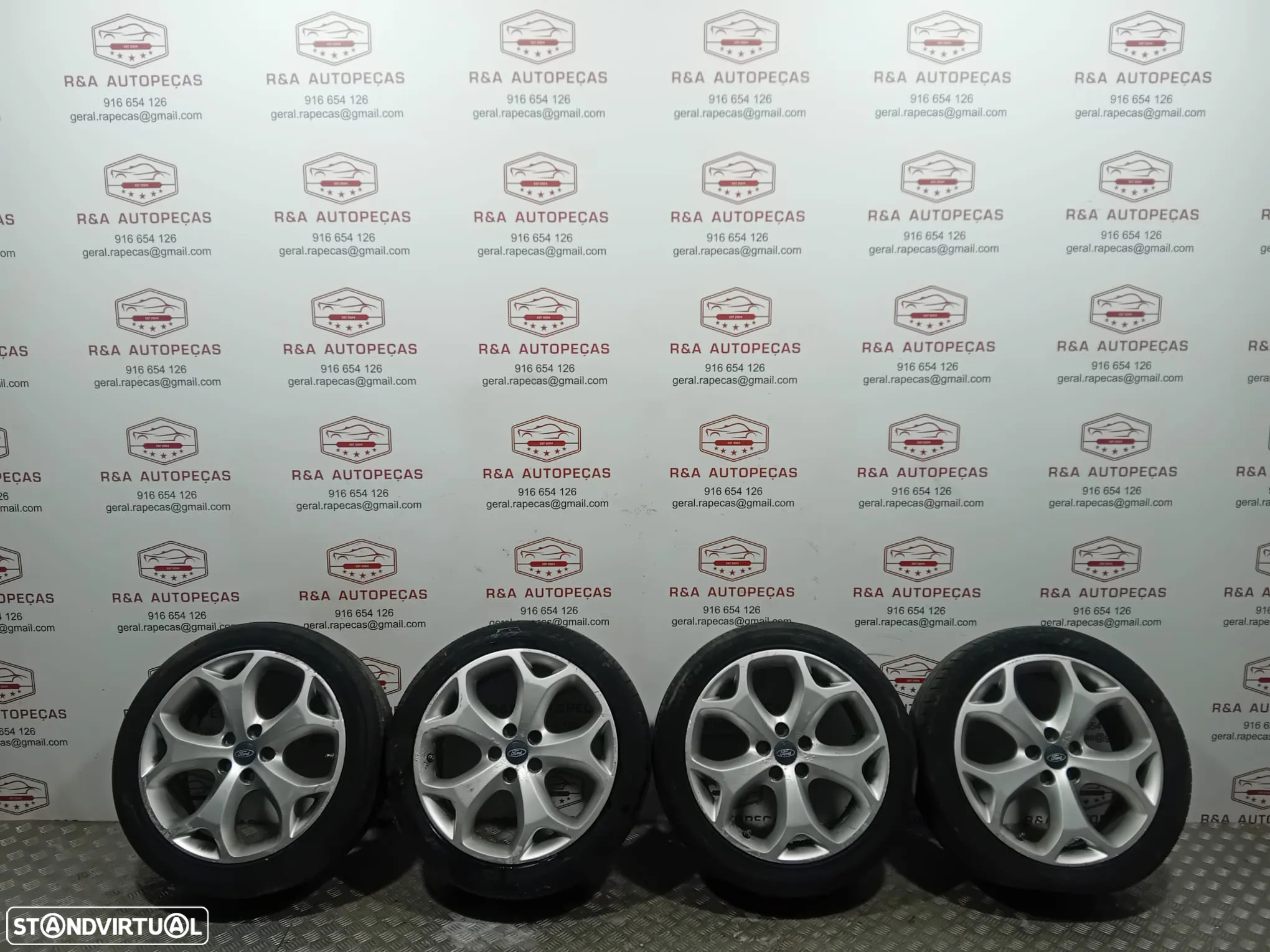 Jantes Ford Originais 18  Proveniente de um S-Max Titanium - 3
