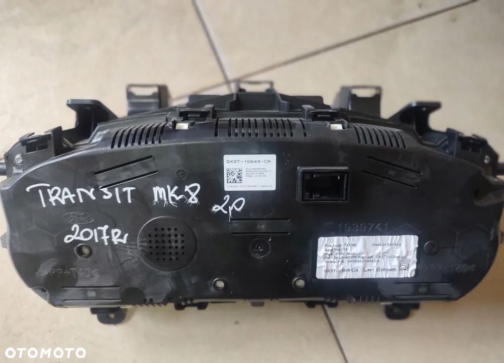 FORD TRANSIT MK8 2,0 LICZNIK ZEGARY GK3T10849CA - 5