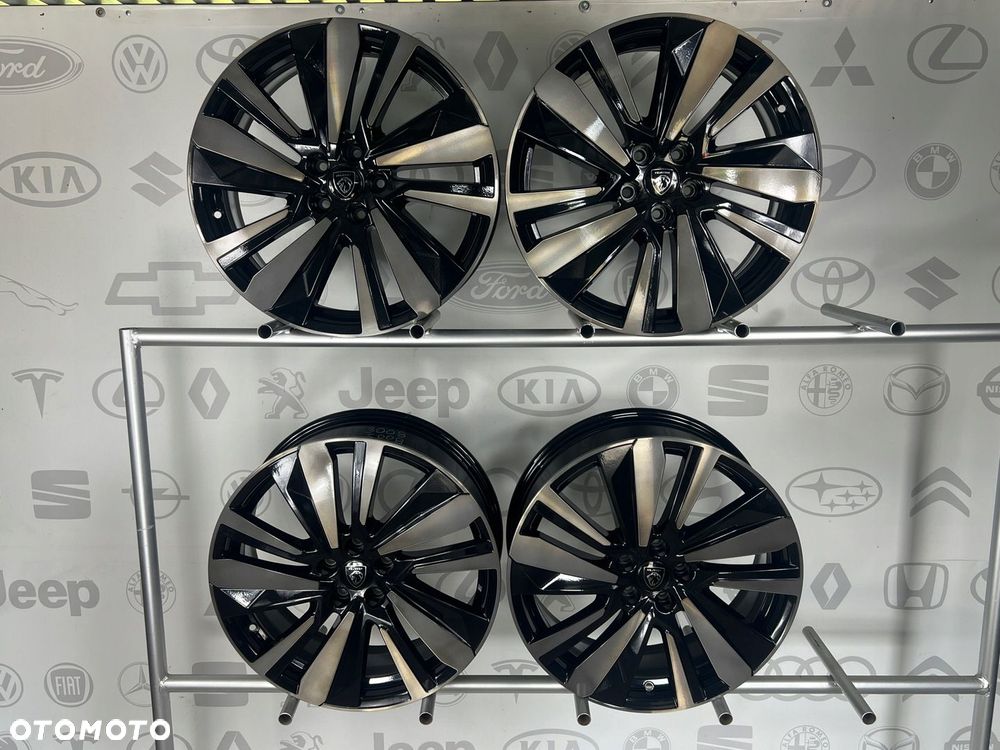 FELGI ALU PEUGEOT CITROEN DS 3008 5008 GT DS7 C5 19 5X108 ET38 ORYGINALNE - 2