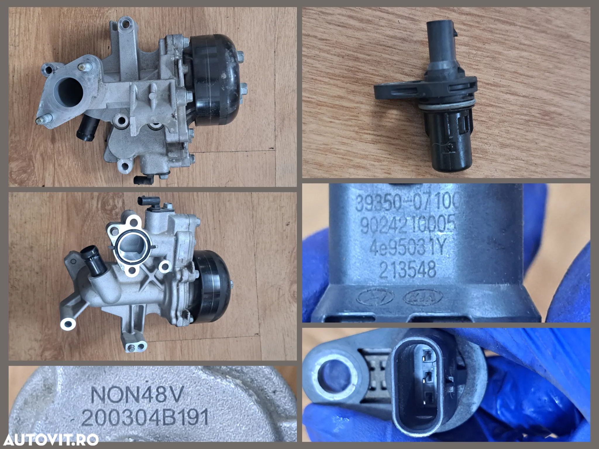 Anexe motor Hyundai I30 1.5i PD PDE G4LC Electromotor EGR Injectoare Rampa injectoare Bobina inductie Compresor clima Alternator Pompa apa - 8