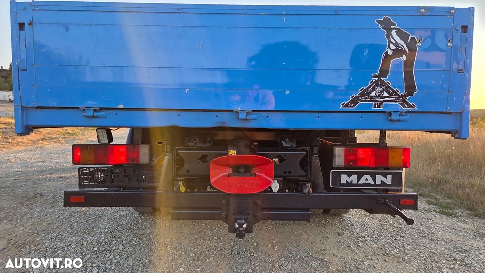 MAN LE 180 - 7,5t  - platforma impecabil 213.ooo km - 24