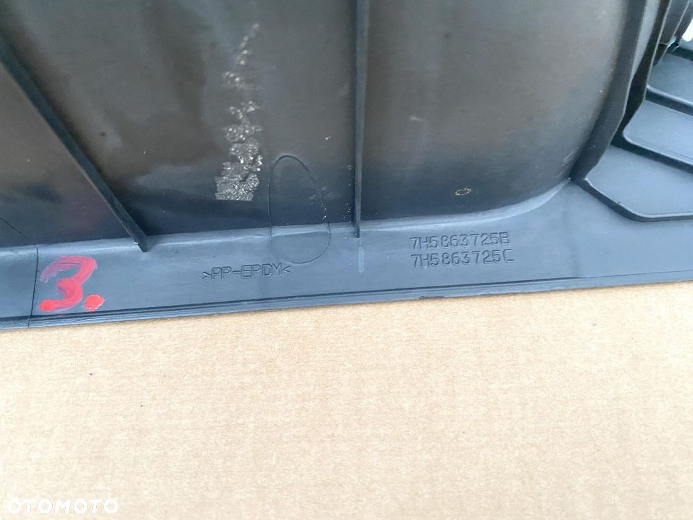VW T5 Multivan 03- Stopień Nakładka Próg Drzwi prawych Przesuwnych Suwanych - 8