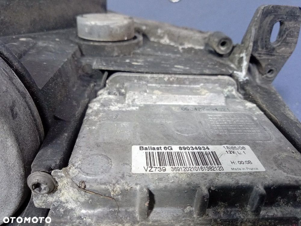 OPEL VECTRA C LIFT 05- REFLEKTOR LEWY XENON LAMPA PRZÓD 13170924 - 5