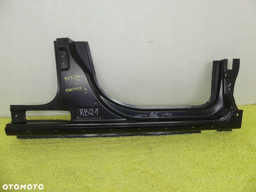 próg prawy peugeot berlingo 3 iii / citroen partner xtr 08-18r