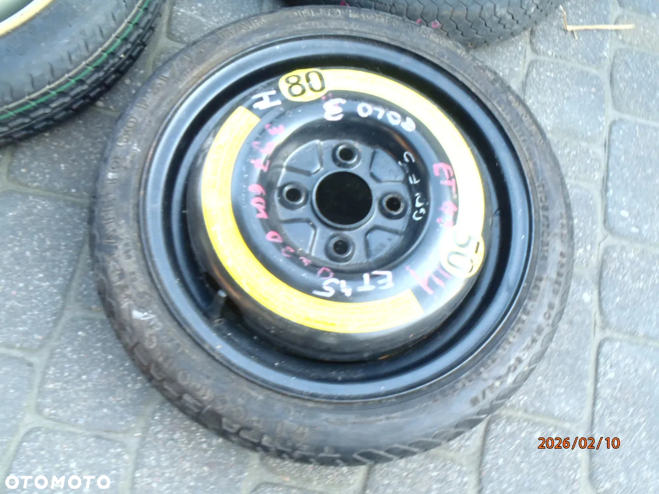 felga felgi koło dojazdowe mazda honda 4x100 14 - 10