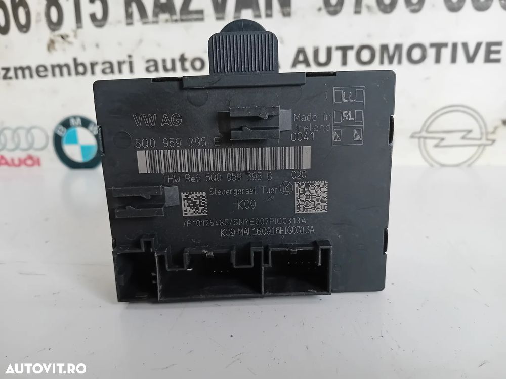 Calculator Modul Confort Usa Fata Vw Seat Skoda Audi Cod 5Q0959395E 5Q0959395B - 4