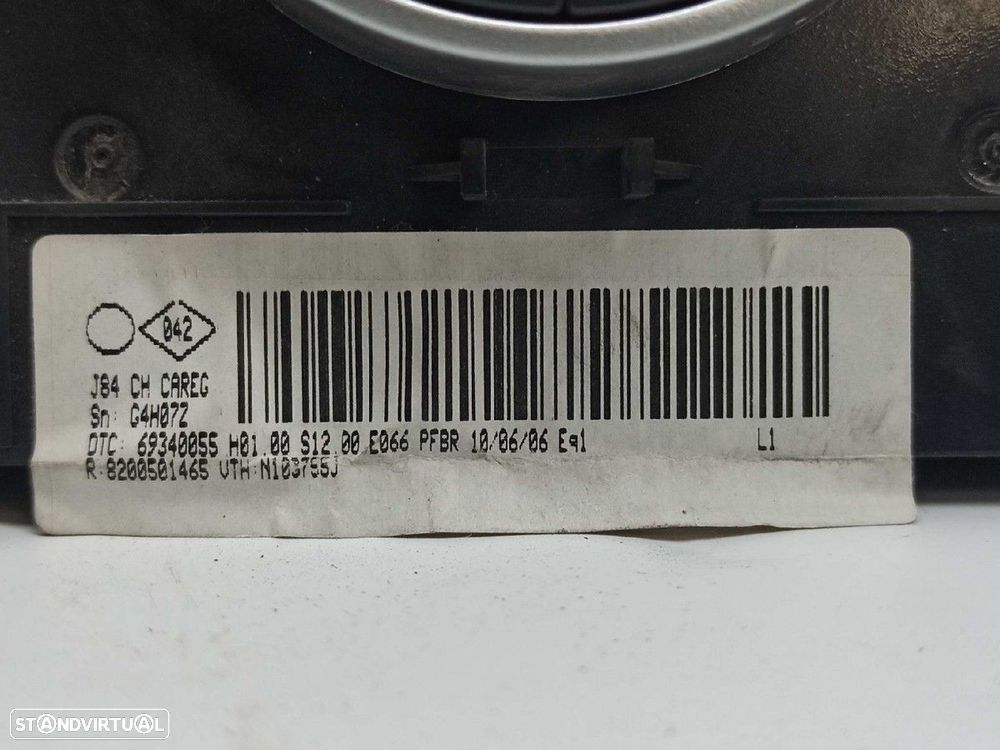 COMANDO CLIMATIZADOR RENAULT SCENIC II GRAND CONFORT DYNAMIQUE - 2