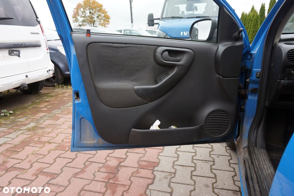 DRZWI PRZEDNIE LEWE CORSA C III 5D HB Z20A  NIEBIESKI OPEL 1999-2003 - 10