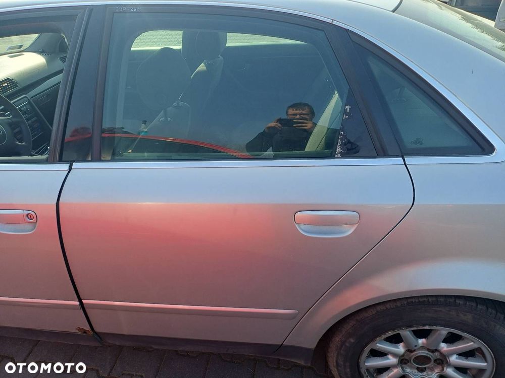 DRZWI KOMPLETNE LEWY TYŁ AUDI A4 B6 SEDAN LY7W - 2