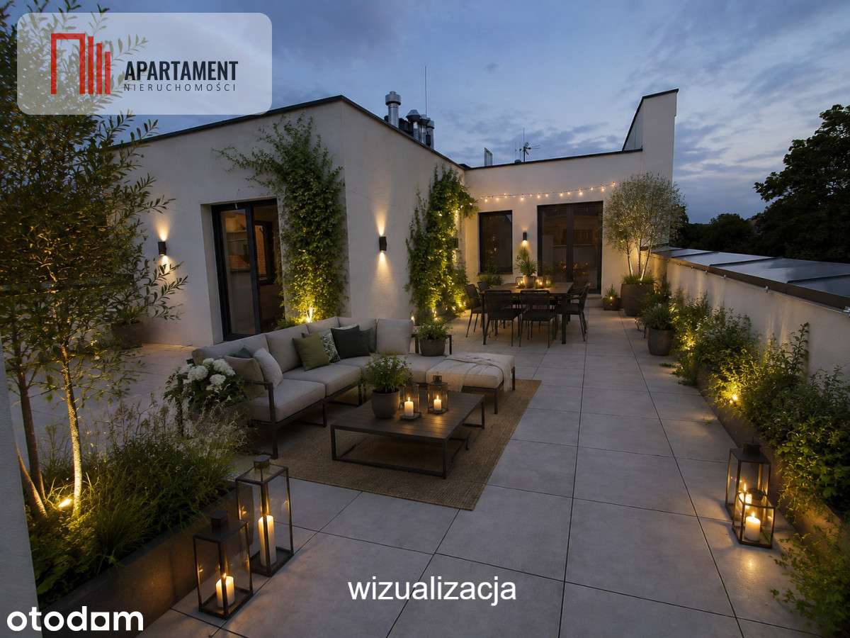 3 pokoje /taras 62 m2 /winda/bez pcc
