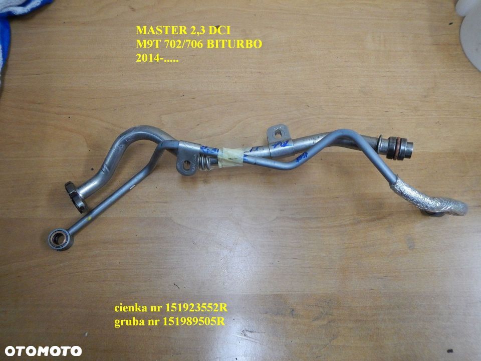 MASTER 2,3 DCI BITURBO 151923552R lub 151989505R