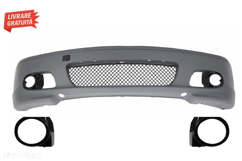 Bara Fata BMW Seria 3 E46 Coupe Cabrio (1999-2007) M-Technic M-tech II Design Fara- livrare gratuita - 1