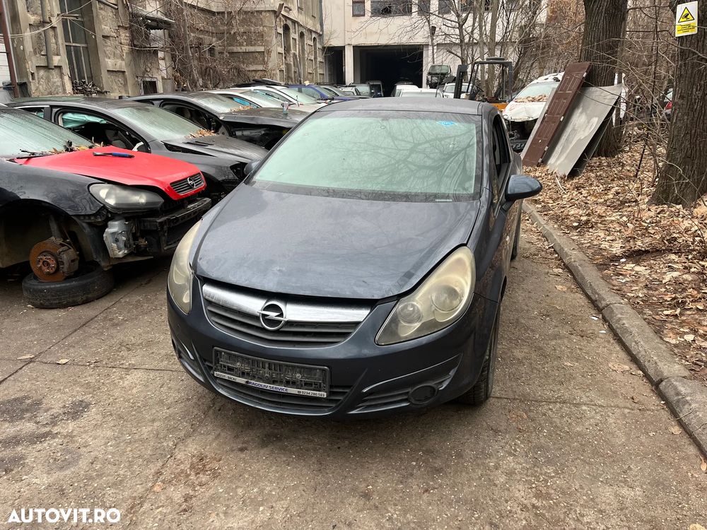 Dezmembrez Opel Corsa D coupe 2006 benzina gri inchis - 8