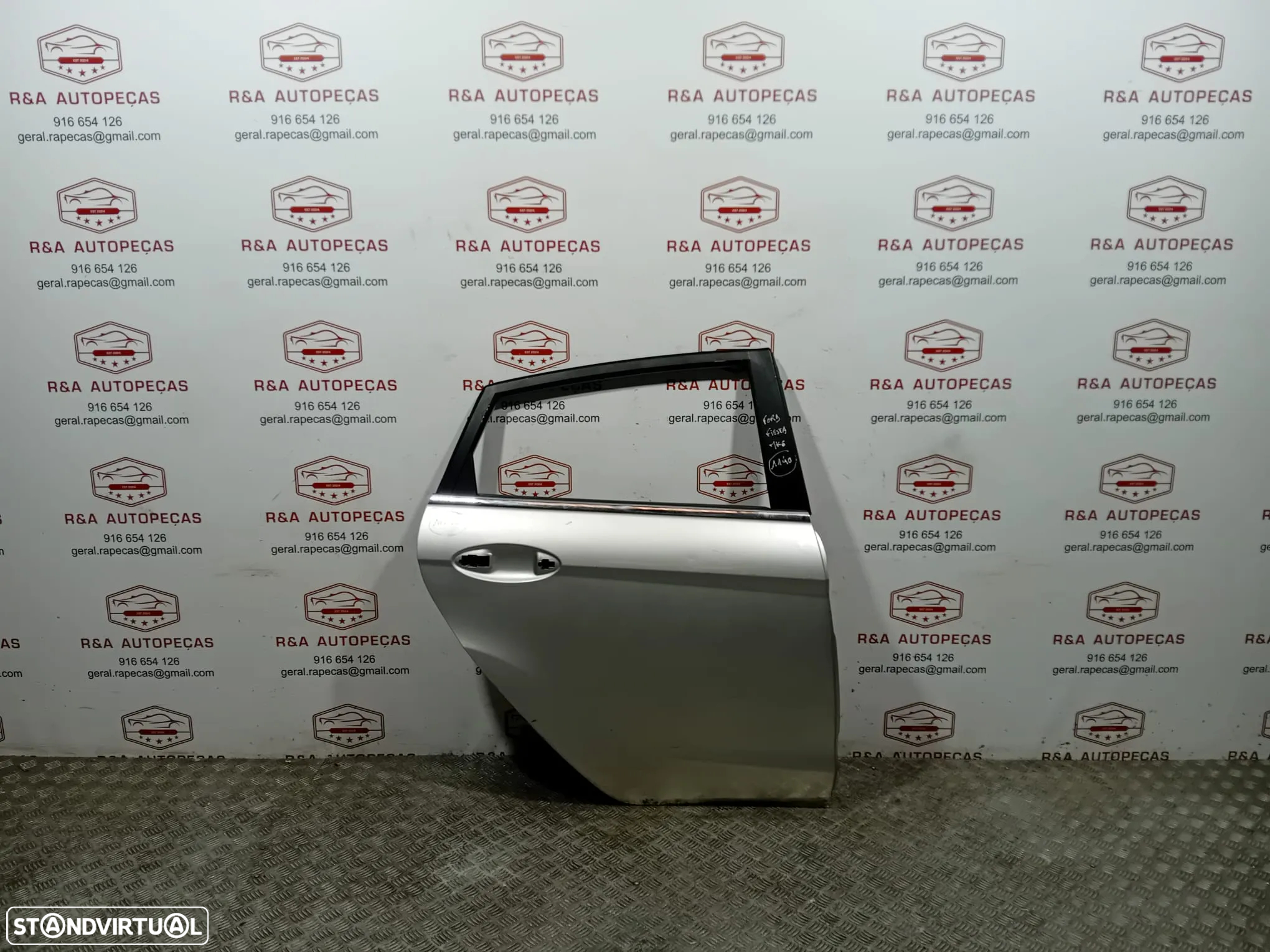 Porta Trás Traseira Direita Ford Fiesta MK6 VI Original - 7