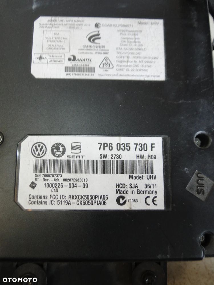 SEAT IBIZA IV 4 MODUŁ STEROWNIK BLUETOOTH EUROPA - 3