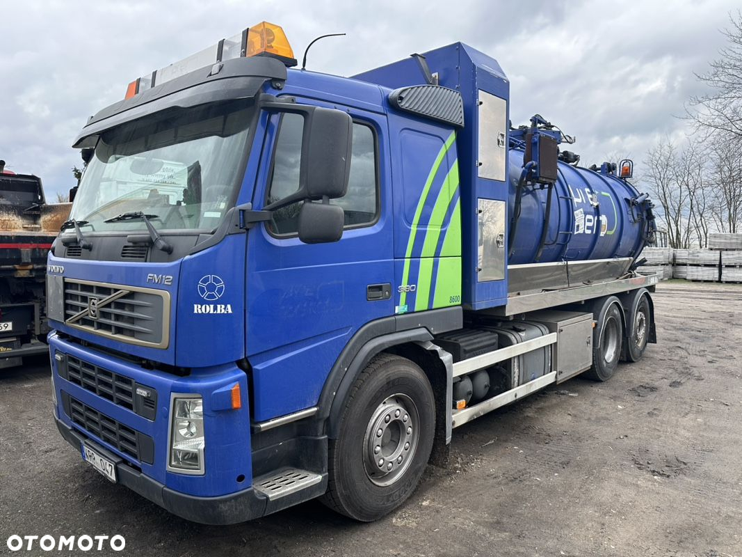 Volvo FM12 380 WUKO szambiarka + podajnik odsysacz do czyszczenia kanalizacji - 18