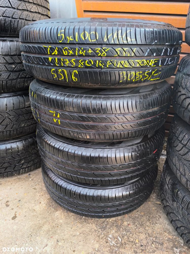 5x100 Felgi Stalowe Stal 14 Koła Letnie Lato VW GOLF IV 4 1,4 1,6 BORA SKODA OCTAVIA I SEAT LEON I TOLEDO II 5,5mm Legnica ALU-RAD 175/80 - 8