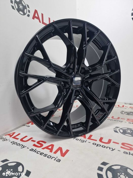 Nowe alufelgi SEAT 18" 5x112 Altea Ateca Exeo Leon Toledo-Czarne - 2