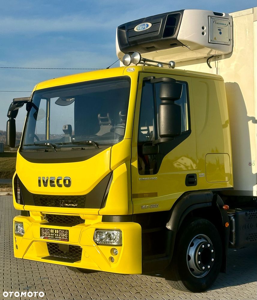 Iveco EUROCARGO 160-280 / CHŁODNIA / 6.1 M DŁUGOŚCI / 15 EUROPALET / AUTOMAT / SYPIALKA / NISKI PRZEBIEG / 16 TON DMC / CARRIER SPALINOWO - ELEKTRYCZNY / 2018 ROK - 6