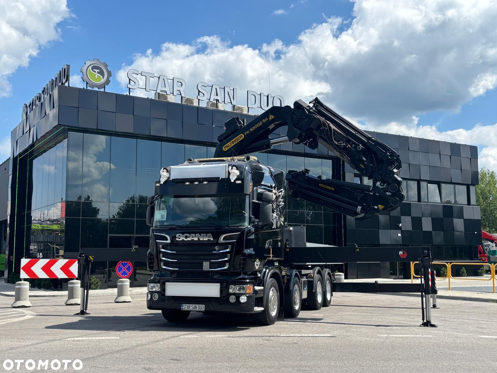 Scania R560 8x2 PALFINGER PK 92002 SH Fly Jib Wciągarka - 10