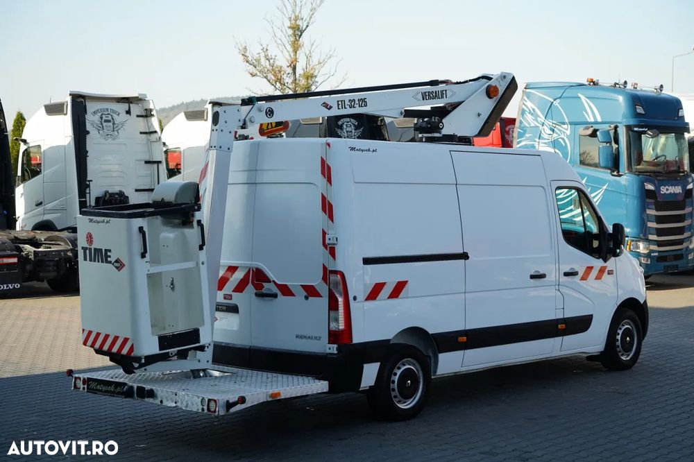 Renault MASTER / ELEVATOR BASIC - 10,5 m / TABLĂ + ELEVATOR / - 12