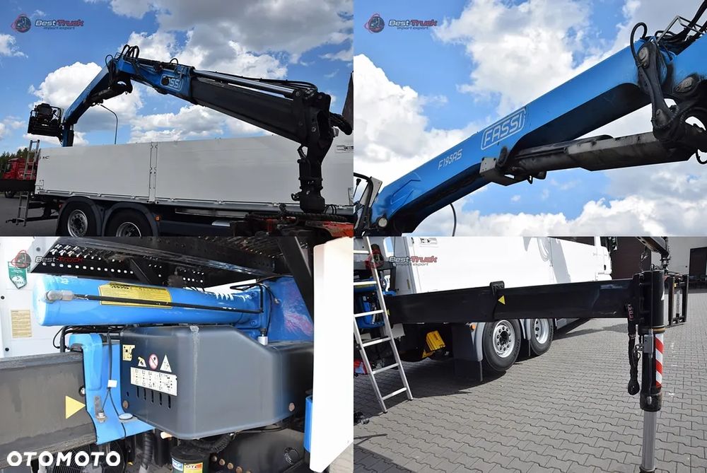 MAN TGX 26.460 // 6X2 // HDS FASSI F195AS22 // 6XPODUSZKA // OŚ SKRĘTNA // RETARDER - 6