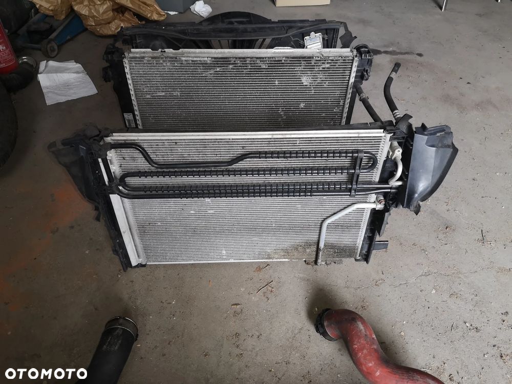 Komplet chłodnic z wentylatorem mercedes W204 2.2 CDI Lift - 5