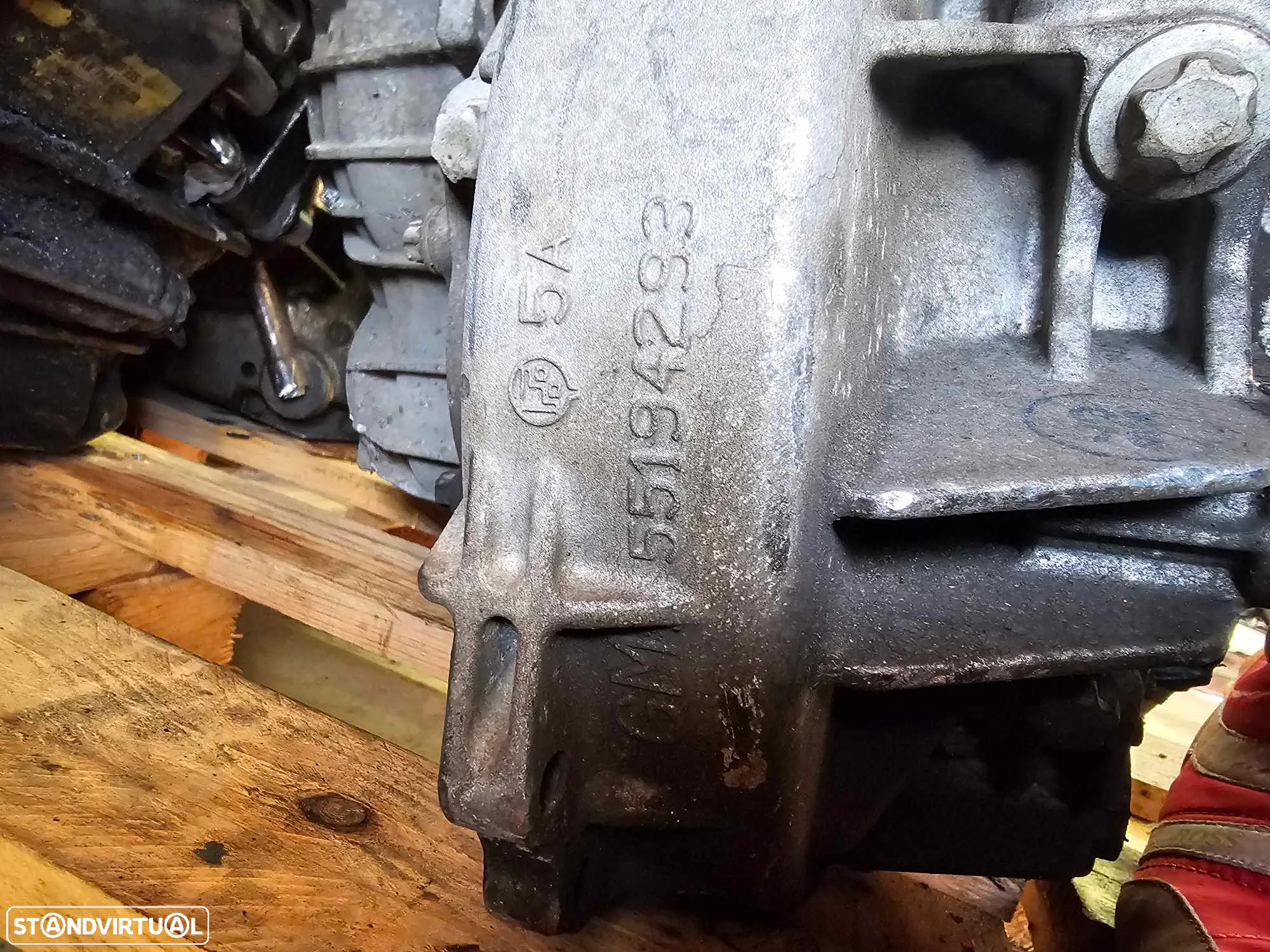 Caixa de velocidades Opel Astra H 1.7 CDTI 125cv, ref 551.942.93 - 3