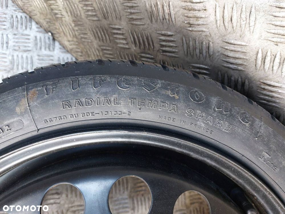 KOŁO DOJAZDOWE DOJAZDÓWKA 5x110 4Jx16 ET41 FI65,1 115/70R16 OPEL VECTRA C - 5