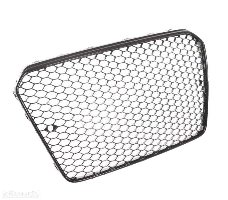 GRELHA FRONTAL AUDI A5 12-16 PRETO LOOK RS5 - 3