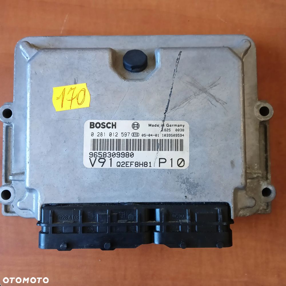 STEROWNIK SILNIKA 9658309980 FIAT DUCATO - 1