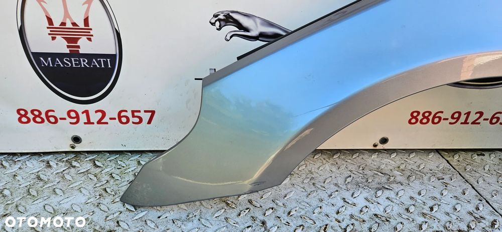BMW 5 E60 E61 Błotnik przód lewy Błotnik przedni lewy kolor srebrny Titansilber - 10