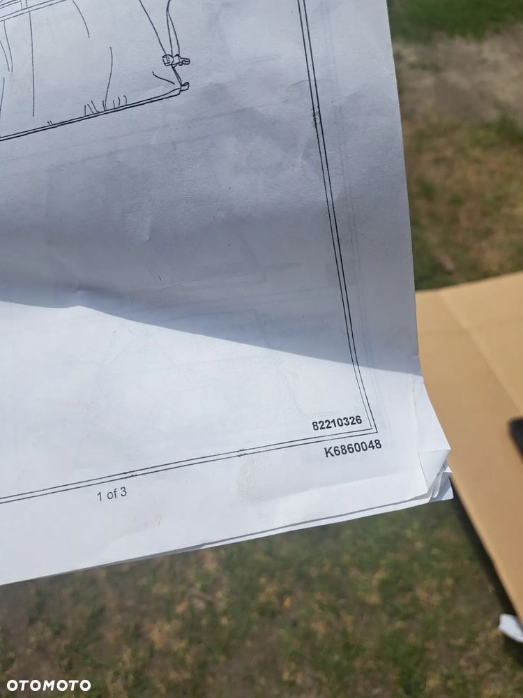 Torba pokrowiec dachu Jeep Wrangler JK K6860048 82210326 - 5