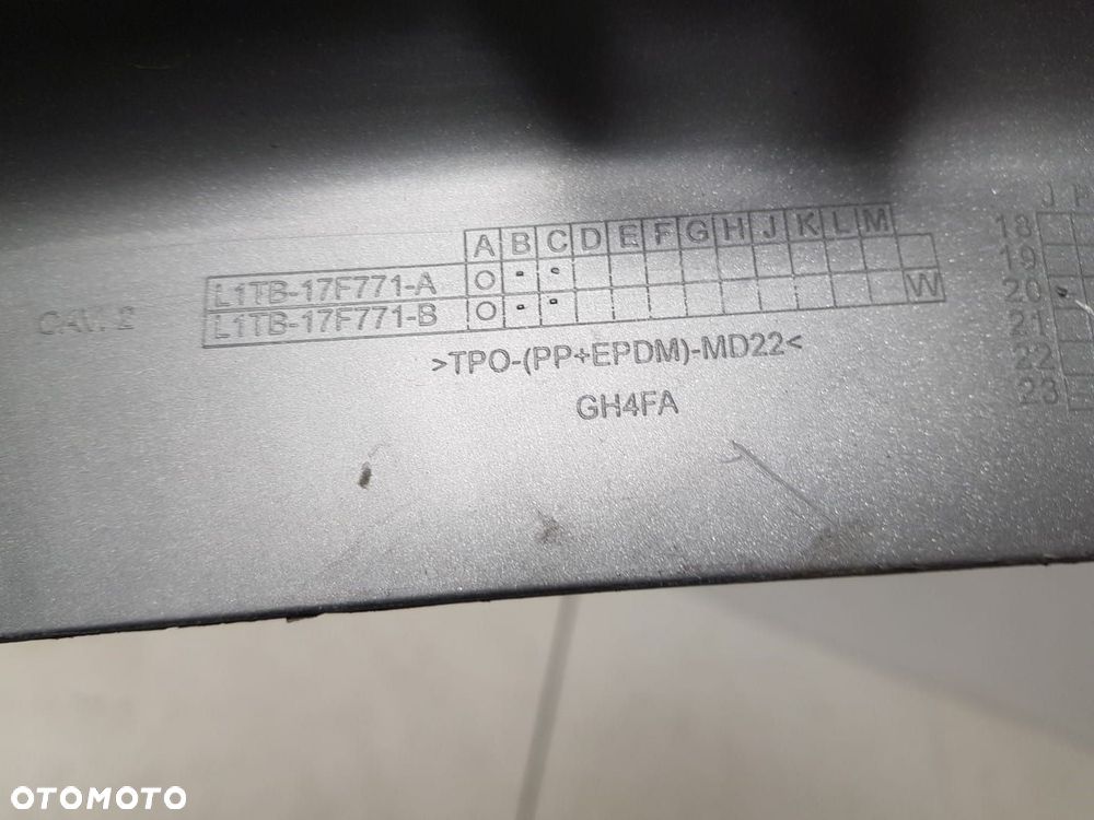 SPOILER DOKŁADKA FORD PUMA  II 2 19-24 ZDERZAK TYŁ SPOJLER  L1TB-17F771-A - 6