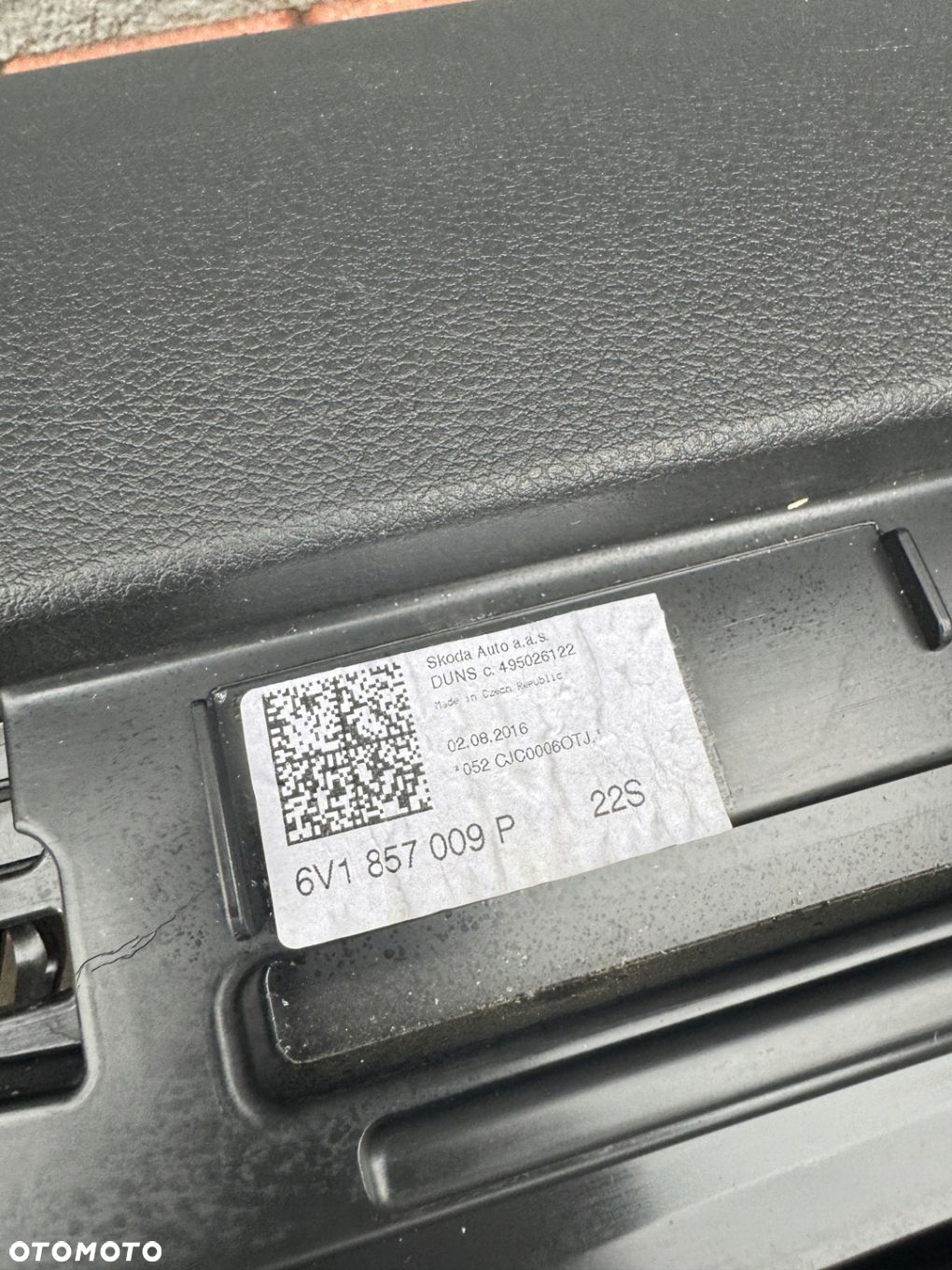 SKODA FABIA III 3 DESKA KONSOLA ORYGINAŁ - 4