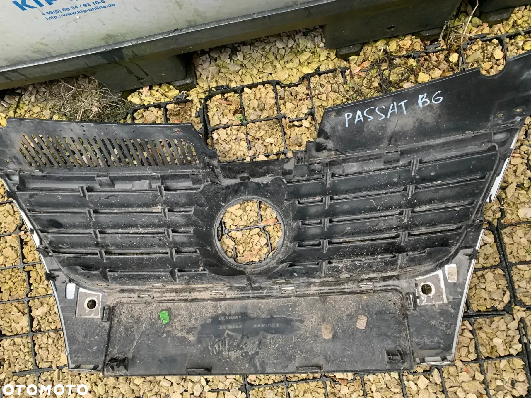 ATRAPA GRILL PRZÓD PRZEDNI VW PASSAT B6 - 2