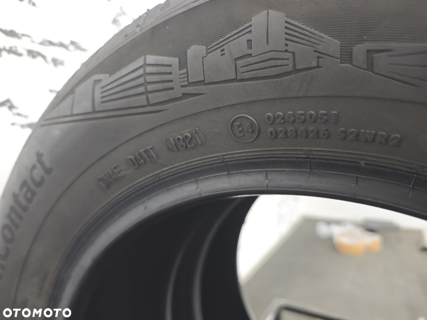 195/65r15 continental 2021 opony całoroczne 6mm 51477 - 5