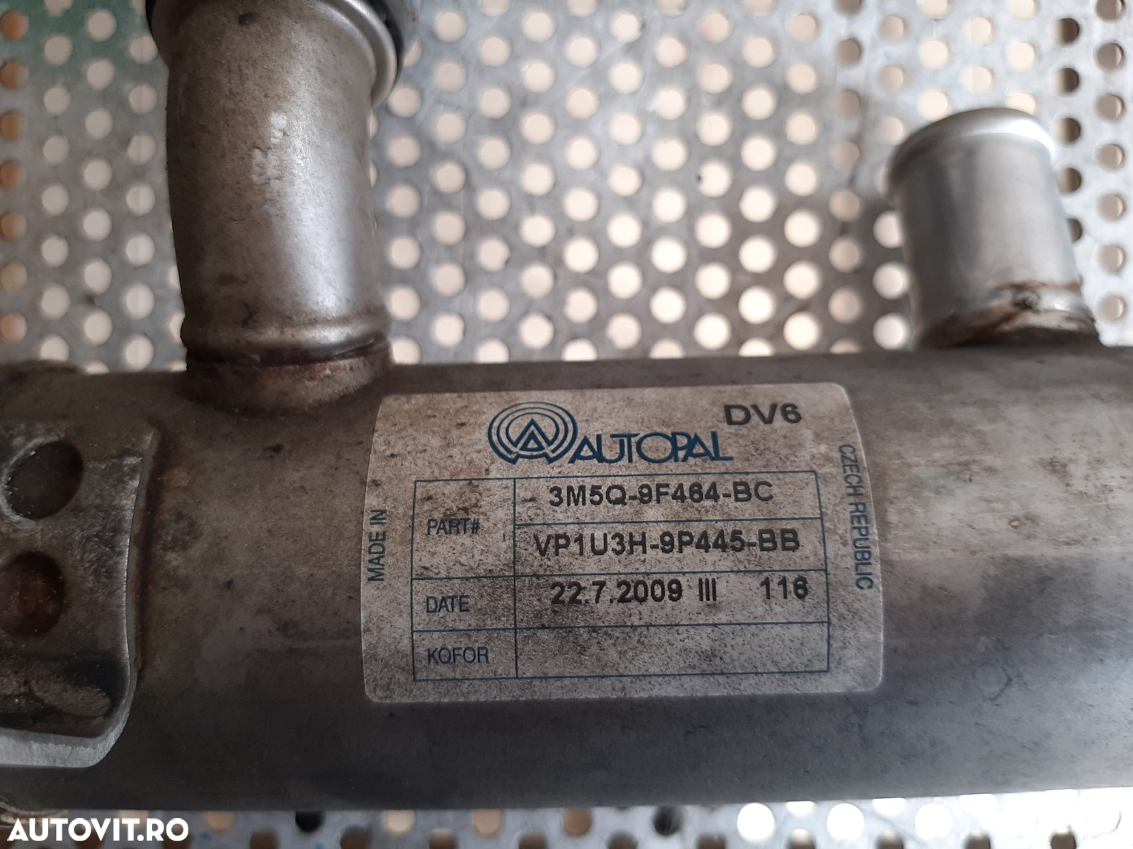Racitor Gaze Egr Ford Focus 2 Facelift C Max 2 Mazda 3 1.6 Tdci Euro 5 90 Cai Motor GPDA Cod 3M5Q-9 - 6