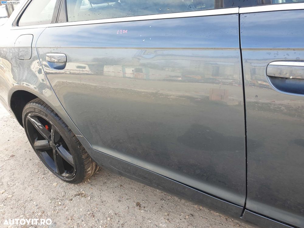 Usa Usi Portiera Portiere Dreapta Spate Dezechipata cu Imperfectiuni Audi A6 C6 Berlina Sedan 2004 - 2011 Culoare LZ7R [K1901] - 2