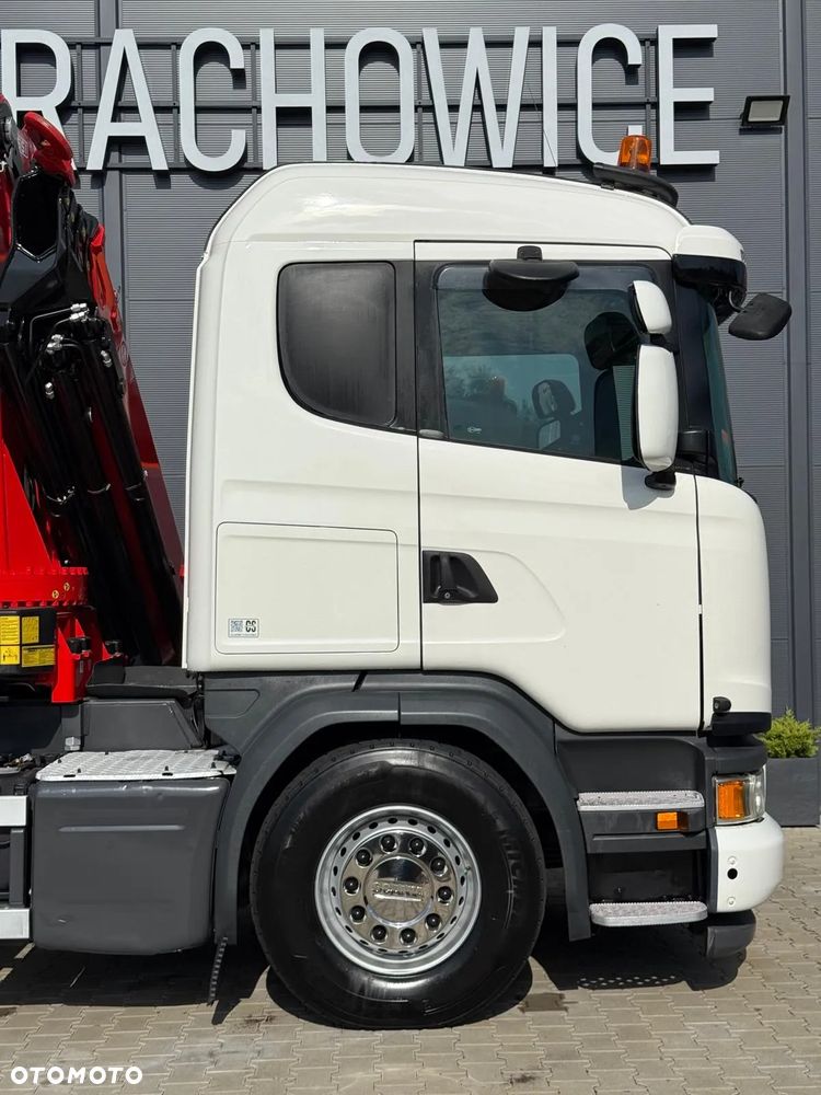 Scania Scania SCANIA G 320 // 6x2 6x4 // platforma z żurawiem FASSI F425RA.2.24 - 29