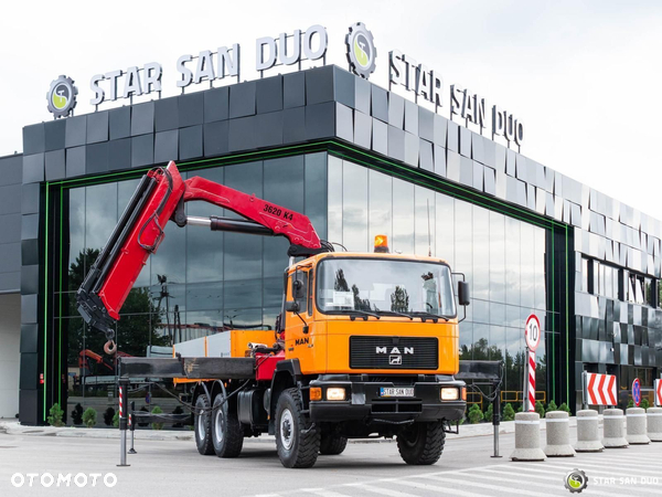 MAN 27.402 F10 6x6 HMF 3620 K4 Hds Żuraw Wyciągarka