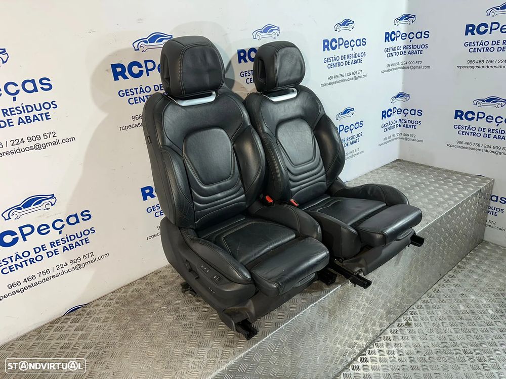 .Conjunto Bancos Elétricos Pele Citroen DS5 Original - 7