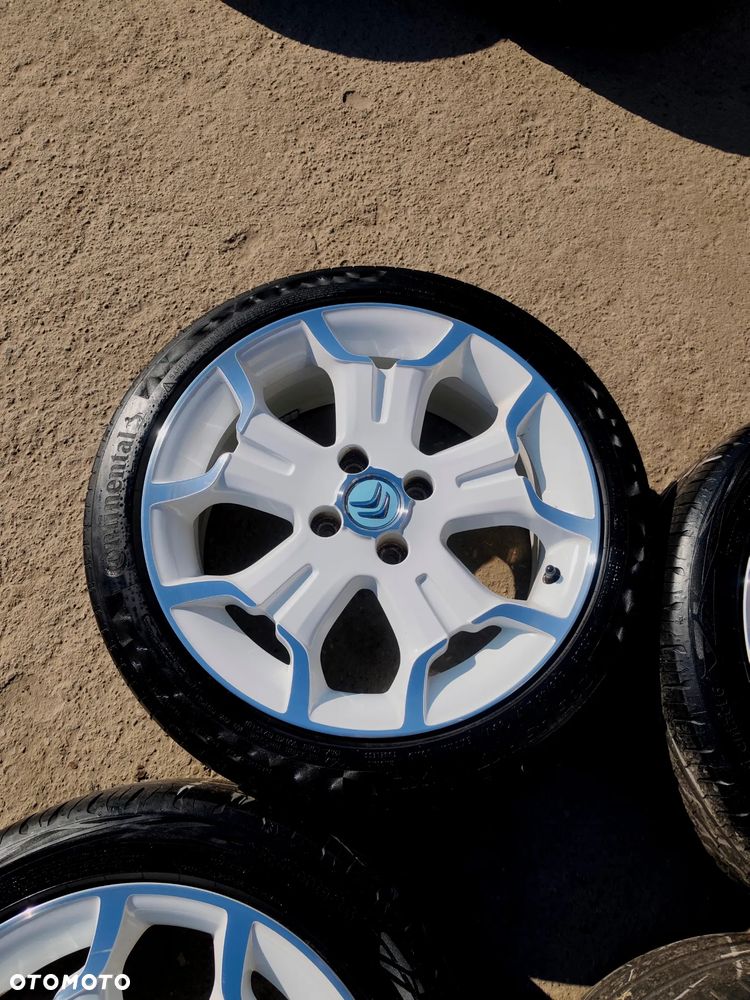 4x108 Felgi Aluminiowe Alufelgi ORYGINALNE 17 Koła Letnie Lato CITROEN DS3 AIRCROSS C3 PLURIEL PICASSO PEUGEOT 208 301 207 6mm 22r. Białe Legnica ALU-RAD 205/45 - 8