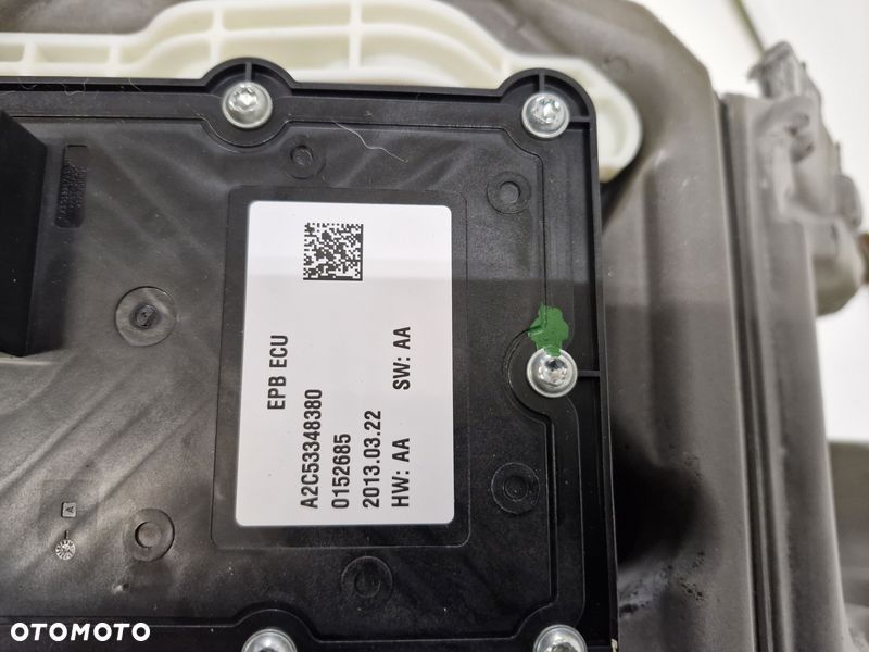 CITROEN DS4 I 1 HAMULEC RĘCZNY ELEKTYRCZNY MECHANIZM POKROWIEC 9672984680 - 7