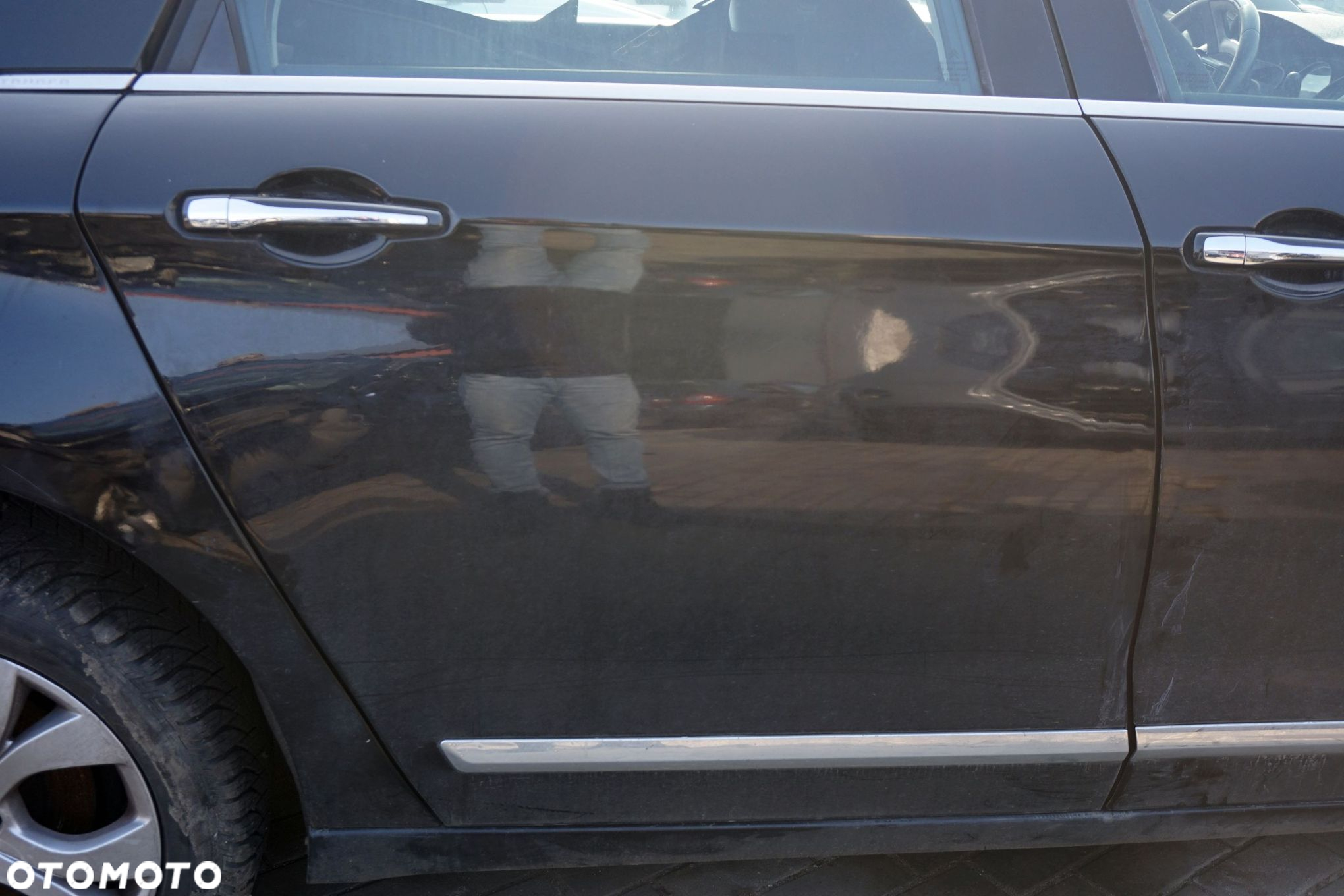 DRZWI TYLNE PRAWE C5 III X7 KOMBI KTVD  CZARNY CITROEN 2008-2017 - 3