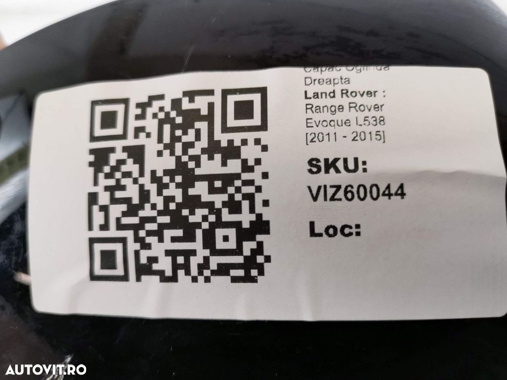 Capac Oglinda Dreapta Land Rover  Range Rover Evoque L538 [2011 - 2015 - 8
