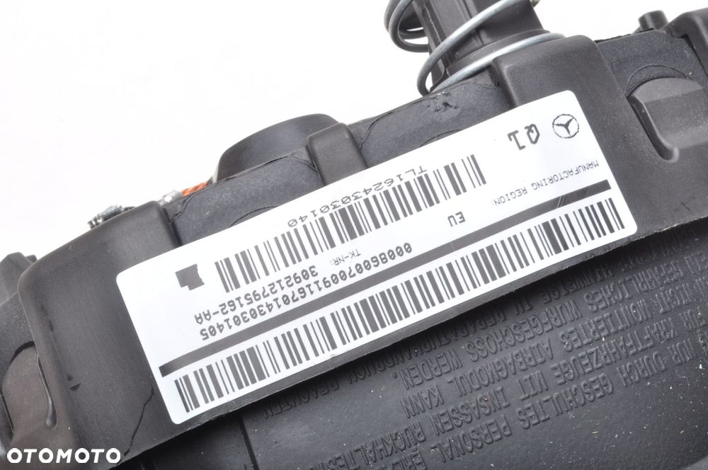MERCEDES W246 W177 W117 PODUSZKA POWIETRZNA KIEROWCY AIRBAG 309212795162-AA - 6