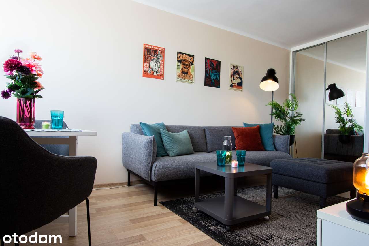 Na sprzedaż 2-pokojowe mieszkanie – 38 m², Pabianice, ul. Łaska
